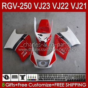 OEM-voogdingen voor Suzuki RGV250 SAPC VJ23 RVG250 250CC VJ 23 Cowling RGV-250CC 97 98 Carrosserie 107HC.10 RGV-250 Panel RGVT-250 RGVT RGV 250 CC 1997 1998 Bodys White Factory