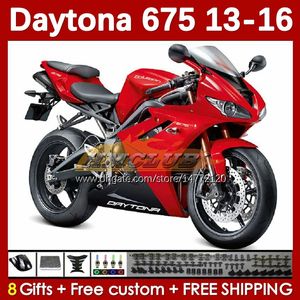 OEM Fairings Kit voor Daytona 675 675R 13 14 15 16 Red Factory 2013 2014 2015 2015 Moto Bodyworks 166No.80 Daytona675 Body Daytona 675 R 2013-2016 Motorfietsbeurt