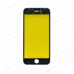 Lentille en verre à écran tactile en verre extérieur avant OEM avec cadre pour iPhone 8 Plus DHL gratuit