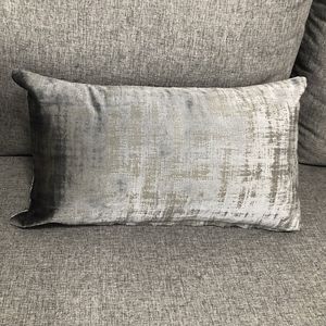 OEM grijs reli￫f sofa kussensloop home decoratief fluwelen printen lumbale kussenomslag comfortabele moderne mode 220816