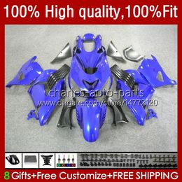 Inyección OEM para Kawasaki Ninja ZX 14R 14 R ZZR 1400 CC ZZR1400 2012 2013 2014 2015 2016 2017 Body 5No.133 ZX-14R ZZR-1400 12-17 ZX14R 12 13 14 15 15 16 17 Factory Blue Blue Factory