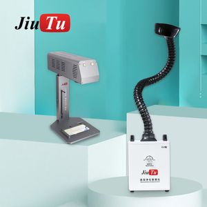 La Machine automatique de gravure de séparateur de Laser de Jiutu enlèvent automatiquement la colle de verre arrière séparant pour le support de cadre de Smartphone