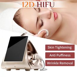 OEM Portable haute intensité focalisé Hifu 9D peau corporelle faciale serrant la machine Hifu 12D dispositif de suppression des rides 8d Hifu équipement de serrage de la peau