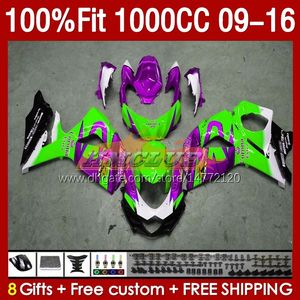 OEM violet stock Carénages pour SUZUKI GSXR1000 K9 GSXR-1000 09 10 11 12 2013 2014 2015 2016 151No.179 GSXR 1000 CC 1000CC 2009 2010 2011 2012 13 14 15 16 Carénage d'injection