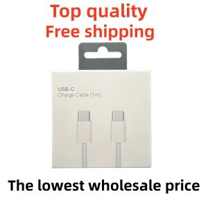 Calidad OEM 1m 3FT USB PD 20W 12W Tipo C a C Cables de carga súper rápida Cable de cargador rápido para iPhone Cable de iPhone para teléfonos iPhone 14 13 12 11 X Pro Max y Samsung Android