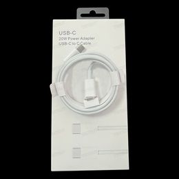 Qualité OEM 2 en 1 20W Set Type C Usb PD Chargers Charges Fast Charge UE US PLIG ADAPTER POWER DIVRIORER CHARGEUR IPHONE RAPIDE pour l'iPhone 15 14 13 12 11 x 7 8 Pro Max et Android Phones