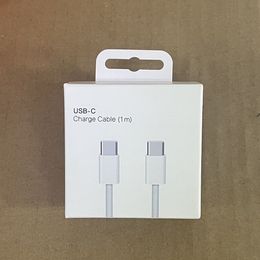 OEM -kwaliteit 60W PD -kabels voor snelle 1m 3ft USB om C gevlochten Apple oplaadkoorden snel oplader Cord iPhone -kabel 15 plus pro max