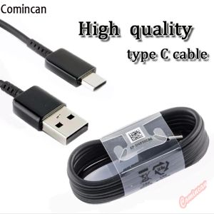 OEM USB Type C Gegevenskabel 1m/1.2m USB-C-kabels Snel oplaadsnoer voor S8 S10 Note10 Opmerking 20 Huawei P20 P30 Fast Charger