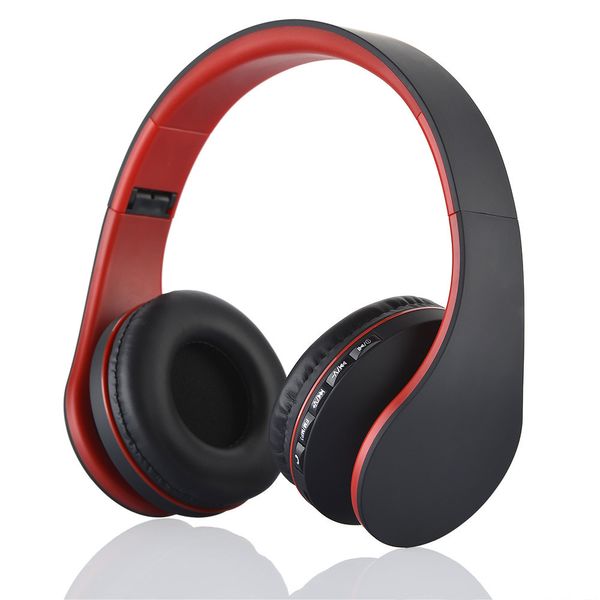 OEM WH811 Auriculares Bluetooth 3.0 4 en 1 Admite auriculares duales inalámbricos y con cable Reproductor de MP3 Radio de música FM para teléfonos inteligentes Computadora TV Consola de juegos