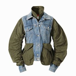 Veste de jean épaisse d'hiver EMM