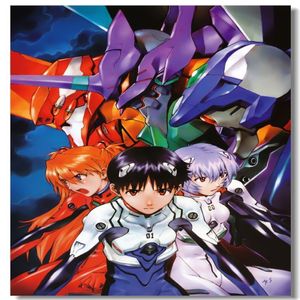 OEON GENESIS EVANGELION EVE Ayanami Asuka Japón Anime Art Póster de seda 20x30 24x36 24x43221J