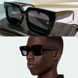 Des lunettes de soleil de créateurs pour hommes OW40001U homme ou femme mode classique carré noir cadre lunettes de soleil protection UV400 qualité supérieure