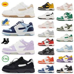Top Out Of Office OOO Lage Sneakers Designer Schoenen Mid Top Spons Trainers Offs Heren Dames Zwart Wit Lila Vintage OW Dhgates Luxe Platform Trainers 35-45