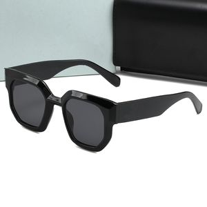 OF014 lunettes de soleil polygones blancs femmes hommes lunettes de soleil design mâle femme marque nuances carrées Uv400 lunettes