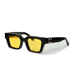 Off 2023 Nouveaux lunettes de soleil de créateurs pour hommes OERI008 offs Blanc Mode Luxe Hommes et Femmes Lunettes de soleil UV400 Protection Top avec boîte d'origine