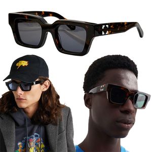 Off 2023 Nouveaux lunettes de soleil de créateurs pour hommes OERI008 offs Blanc Mode Luxe Hommes et Femmes Lunettes de soleil UV400 Protection Top Boîte d'origine