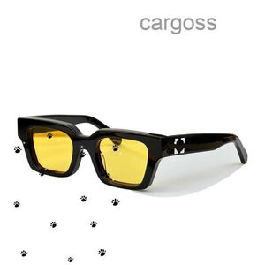 Off 2023 Nouveaux lunettes de soleil de créateurs pour hommes Oeri008 Offs White Fashion Luxury et Womens Uv400 Protection Top avec boîte d'origine KCUG AUVL