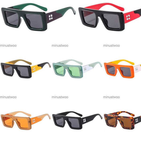 OFF Gafas de sol para mujer para hombre Diseñador Gafas de sol de alta calidad Moda Negro Casual Allmatch Gafas de montura completa para conducir en vacaciones Cinturón protector UV400 UTID