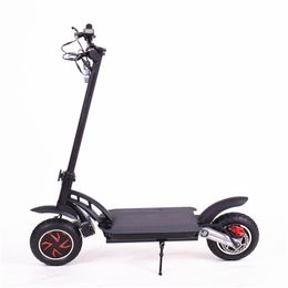 Off-Road Elektrische Dual Drive Scooter Enkele Motor 55km / H High Speed ​​Kick Folding Carry Casure Adult E Skateboard