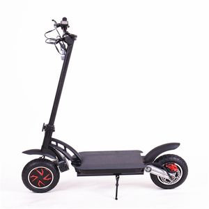 Patinete eléctrico todoterreno de doble tracción, Motor único de 55 km/h, patada de alta velocidad, plegable, fácil de llevar, monopatín electrónico para adultos