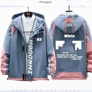 OFF WHITE Ow03 Star Double Arrow Letter Vêtements Veste à capuche pour hommes et femmes Jl 978