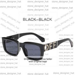 Off Whitesun Lunes Mens Designer Off Sunglasses Print Couched Sunglasses à la mode Petite cadre Nouveau avec des lunettes de soleil Offensit 5673