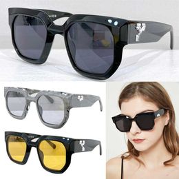 Lunettes de soleil rectangulaires pour femmes avec lunettes de soleil à monture rectangulaire en fibre d'acétate noir dames designers lunettes de couple résistantes aux radiations de plage OERJ014