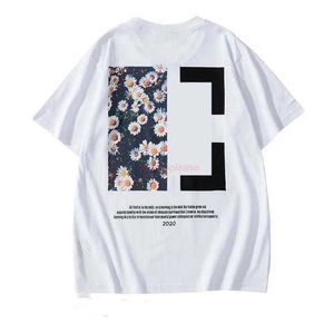 Offes Summer T-shirt pour hommes Designers pour femmes t-shirts lâches 2024 homme chemise décontractée luxe de vêtements de street