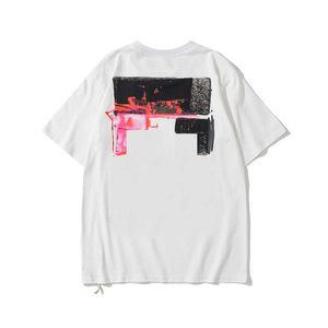 Offes Whites t Shirts For Mens T Shirt Off T -shirts Tops Dames Crew Nek Korte mouw Ademend katoenen Blend Print Borduurwerk Designer T -shirt Kleding Zomer FV