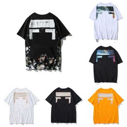 Offes camisetas blancas para hombre camiseta camiseta camisetas tops mujer cuello redondo manga corta transpirable mezcla de algodón estampado bordado diseñador camiseta ropa verano