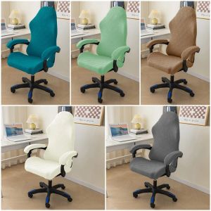 BUSIC -stoel Cover stoelhoezen voor gamingstoel Cover Jacquard Elastische computerstoel SLIPCOVER Fauteuil Protector Stoelhoezen