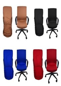 Bureaustoel Cover Swivel Chair Computer Armchair Protector Executive Taak Slipcover Internet Bar Back Seat Cover So Y2001045299073