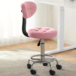 Office-opdrachtstoel met achtersteun en voetsteun multifunctionele bureau stoel, thuisstoel dik stoelkussen voor thuisbar keukenwinkel