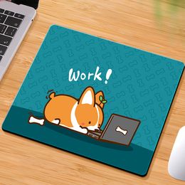 Bureau famille ordinateurs bureaux mini dessin animé mignon chien tapis de souris tapis de bureau tapis de souris de bureau tapis de souris jeu