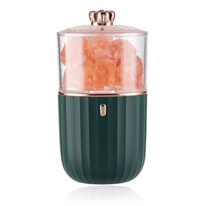 Kantoor Home USB Luchtbevochtigers Yoga Aromatherapie Negatieve Ion Zout Lamp LEIDENE LADING Colorful Desktop Sfeer Lamp Lamp Luchtbevochtiger