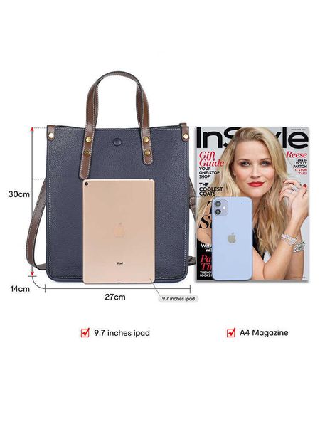 designer bag Sacs en cuir de bureau pour femmes mode Zency sac à main seau affaires fourre-tout véritable femme mallette pour ordinateur portable bandoulière sac à bandoulière