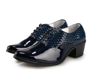 Kantoor Mannen Jurk Schoenen Luxurys Bruiloft Casual Oxfords Pak Mans Flats Lederen Zapatos Hombre Heren Designer Party Shoe