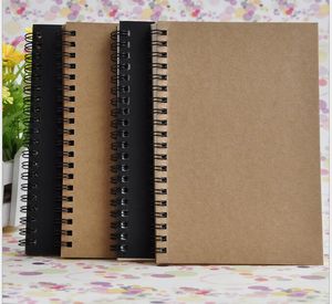 Kantoor School Suppplier Kraftpapier Kladblok Muntstuk Notebooks Vintage Girl Dairy Book Creative Trends Business Notes Bookstraveler Journal