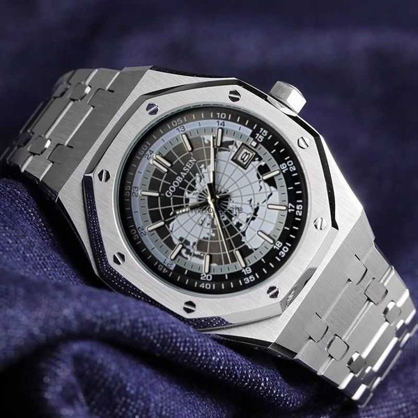 Reloj oficial genuino de Wandering Earth para hombre, reloj mecánico completamente automático, ligero, de lujo, de gama alta, luz nocturna para pequeña multitud, calendario resistente al agua