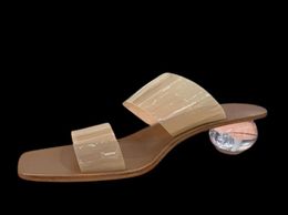 Culte de qualité officielle Gaia une diapositives transparentes dégagent une baubleheel mules sandales de mode Chaussures 5028824