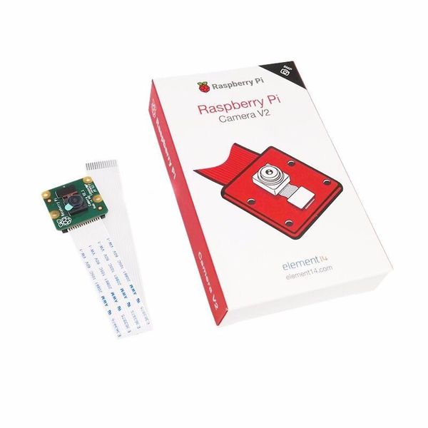 Module officiel Raspberry Pi V2 de la caméra V2 avec puces sensibles à la lumière Sony IMX219 8MP Pixels 1080P vidéo RPI 3 caméra