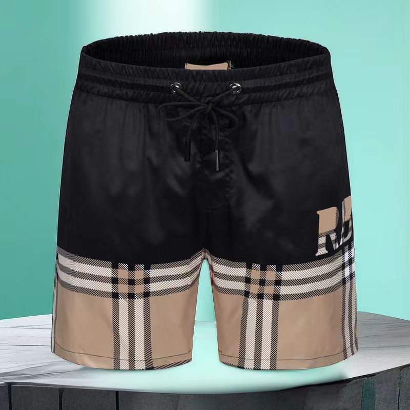 Luxury men's and women's designer plaid striped shorts Summer Fashion Streetwear Quick-drying swimwear Printed board beach pants Asia Size M-3XL