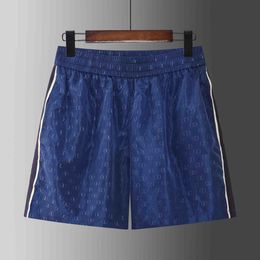 Mismo estilo oficial Traje de baño de verano Hombres Pantalones cortos de tabla Patrón de letras Diseñador Moda Deportes casuales Correr Fitness Seaside Surf Pantalones cortos de baño de playa transpirables