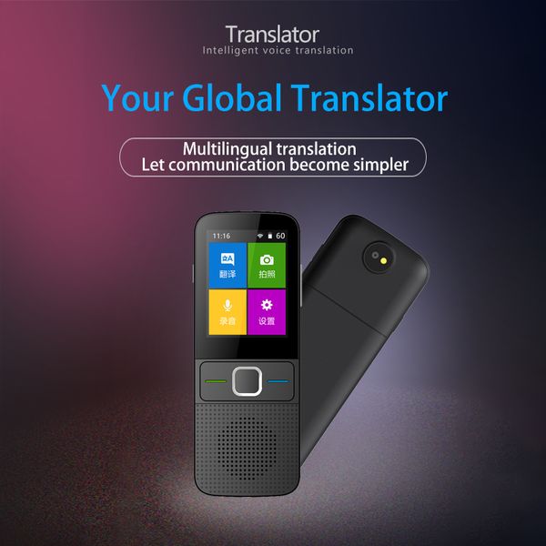 Freeshipping Offline Voice-Translator Smart Portable 137 Language Traducteur en temps réel sans machine d'inter-traduction Internet