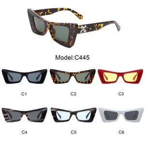 Offs Fashion Sunglasses Cat Eye Y2K Trend Owoff Sunglasse Mens Dames Brand Off Sun Glazen