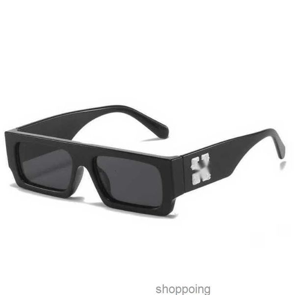 Offs Frames Fashion Occhiali da sole Style Square Brand Occhiali da sole Arrow x Black Frame Eyewear Trend Occhiali da sole Bright Sports Travel Sunglasse Yk88