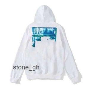 Offs heren hoodies sweatshirts off style mode trui geschilderde pijant kraai streep hoodie en dames t-shirts offs wit zwart 3 kc44