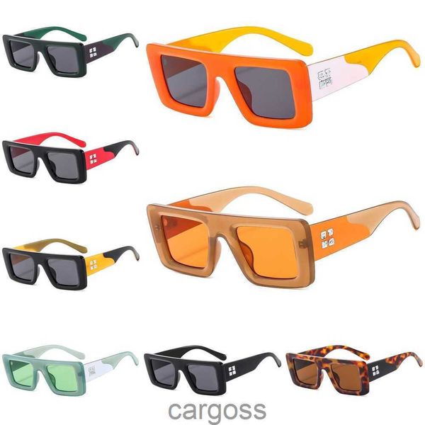 Gafas de sol de sales Fashion Off Designer White Men and Womens GAJAS RETRO GA GAJAS SHADO CASUAL UV Gafas de sol Gafas de sol