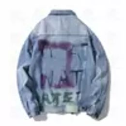 Offs witte designer jassen Offs met jas dames denim vest met lange mouwen en print hoodies streetwear fashion sweatershirt Off Whitesdesigner schoen 8100