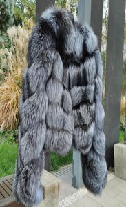 OFTBUY 2020 NOUVELLE FORME REAL FUR MATIFRIR VESTES D'HIVÉRIE FEMMES Silver Natural Fox FURVEAR ENRÉRIEUR ÉPARGE CHEUR CHEEVE LURXE Brand 1659047